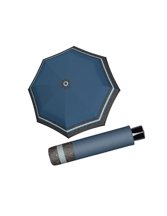 Obrázek z DOPPLER Fiber Mini Style - dámský skládací deštník modrá 
