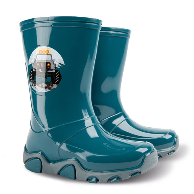 Obrázek z Demar STORMER 0400 C Dětské holínky zelené 