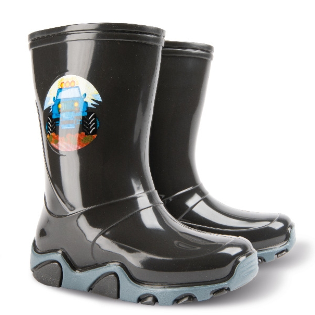 Obrázek z Demar STORMER 0401 I Dětské holínky černé 