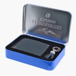 Obrázek z Set Peněženka a přívěsek Aeronautica Militare Gift AM-191-05 modrá 