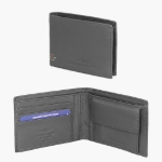 Obrázek z Set Peněženka a přívěsek Aeronautica Militare Gift AM-191-01 černá 