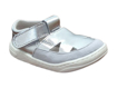 Obrázek z Pegres Barefoot SBF 51 Dětské sandály stříbrné 