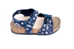 Obrázek z Dětské pantofle modré se vzorem 