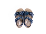 Obrázek z Dětské pantofle modré se vzorem 