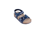 Obrázek z Dětské pantofle modré se vzorem 