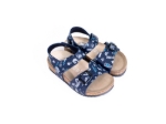 Obrázek z Dětské pantofle modré se vzorem 