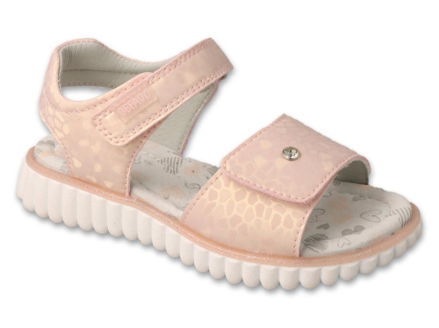 Obrázek z BEFADO 170X110 dívčí sandálky LOVELY růžové 
