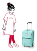 Obrázek z Reisenthel Trolley XS Kids Cats and dogs mint 12 L 