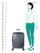 Obrázek z Heys Portal Smart M Slate Blue 88 l 