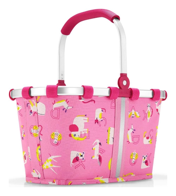Obrázek z Reisenthel Carrybag XS Kids Abc friends pink 5 L 