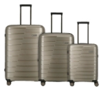 Obrázek z Travelite Air Base S,M,L Champagne metallic S: 37 l  / 
M: 71/82 l  / 
L: 105 L 