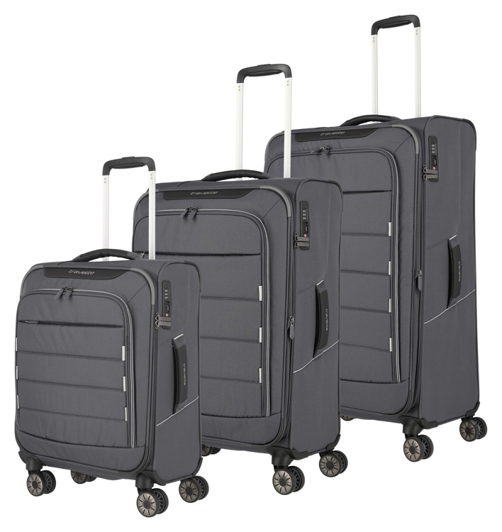 Obrázek z Travelite Skaii 4w S,M,L Anthracite S: 36 l  / 
M: 62/67 l  / 
L: 91/98 L 