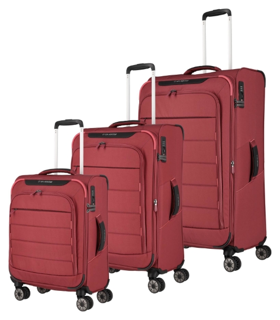 Obrázek z Travelite Skaii 4w S,M,L Red S: 36 l  / 
M: 62/67 l  / 
L: 91/98 L 