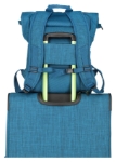 Obrázek z Travelite Proof Roll-up backpack Petrol 35 L 