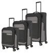 Obrázek z Travelite Viia 4w S,M,L + Duffle Anthracite S: 34 l  / 
M: 70/80 l  / 
L: 91/103 l  / 
Duffle: 23 L 