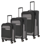 Obrázek z Travelite Viia 4w S,M,L + Duffle Anthracite S: 34 l  / 
M: 70/80 l  / 
L: 91/103 l  / 
Duffle: 23 L 