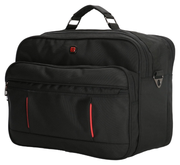 Obrázek z Enrico Benetti Cornell 15,6" Reporter Bag Black 