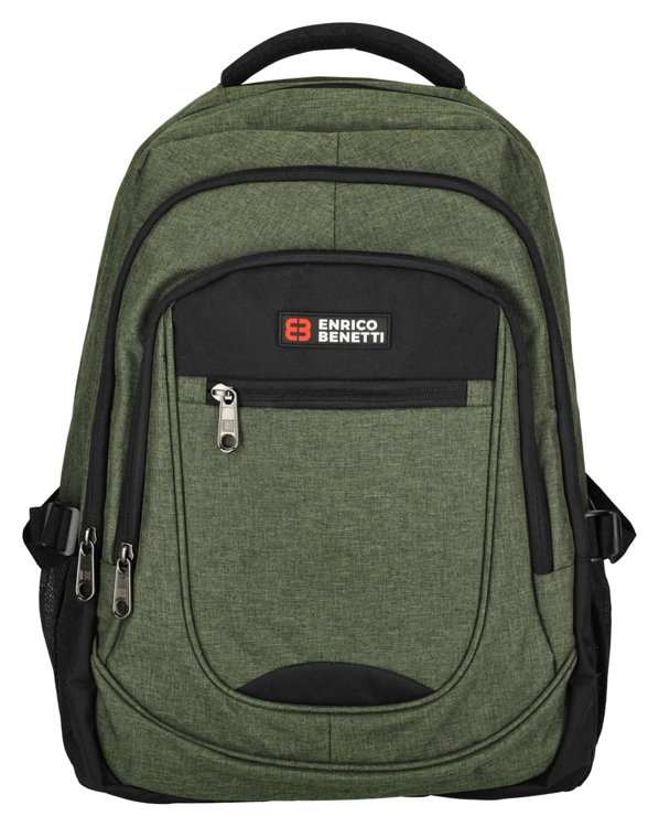 Obrázek z Enrico Benetti Hamburg Notebook Backpack 35,5 l Olive 35,5 L 