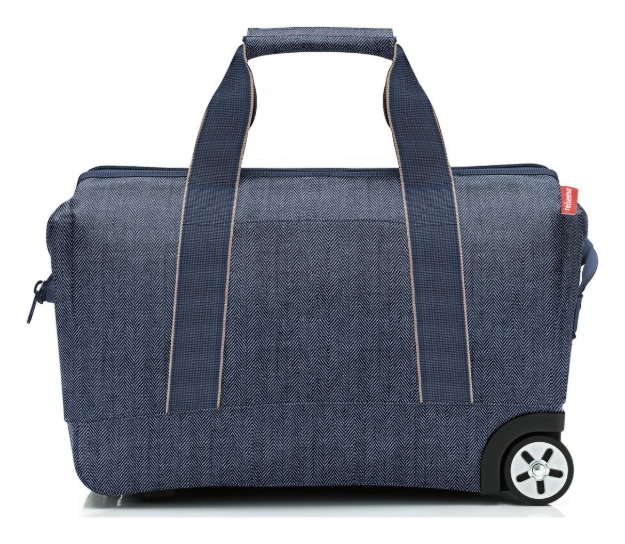 Obrázek z Reisenthel Allrounder Trolley Herringbone Dark Blue 30 L 
