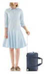 Obrázek z Reisenthel Allrounder Trolley Herringbone Dark Blue 30 L 