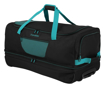 Obrázek z Travelite Basics Wheeled duffle L exp Black/petrol 98/119 L 