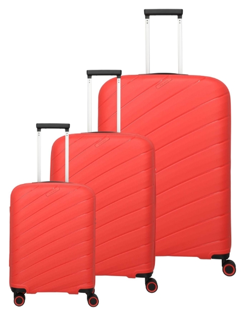 Obrázek z Travelite Burano S,M,L Raspberry S: 42 l  / 
M: 67/80 l  / 
L: 108 L 