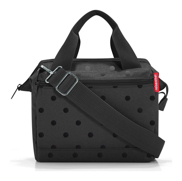 Obrázek z Reisenthel Allrounder Cross Glossy dots black 4 L 