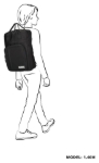 Obrázek z Enrico Benetti Aruba 62155 Black 18 L 