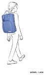 Obrázek z Enrico Benetti Aruba 62155 Jeansblue 18 L 