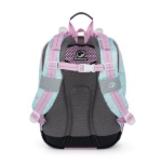 Obrázek z Bagmaster ALFA 25 A školní tříkomorový batoh – víla Vícebarevná 18 l 