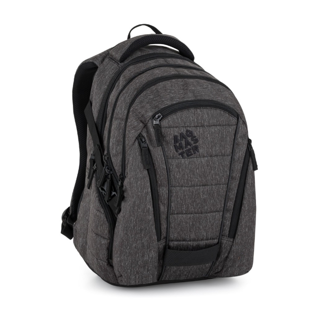 Obrázek z Bagmaster BAG 25 A studentský batoh – šedý Šedá 30 l 