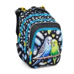 Obrázek z Bagmaster BETA 25 A školní batoh – papoušek Černá 18 l 