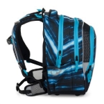 Obrázek z Bagmaster BETA 25 B školní batoh – auto Modrá 