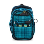 Obrázek z Bagmaster BETA 25 B školní batoh – auto Modrá 