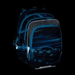 Obrázek z Bagmaster BETA 25 B školní batoh – auto Modrá 