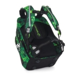 Obrázek z Bagmaster LUMI 25 B školní batoh – fotbal Zelená 18 l 