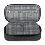 Obrázek z Bagmaster BAG 25 A studentský penál – šedý Šedá 