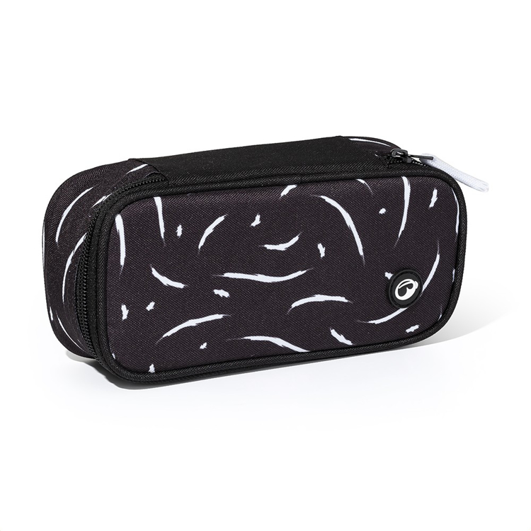 Obrázek z Bagmaster NOMAD 25 A studentský penál – černo-bílý Černá 