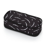 Obrázek z Bagmaster NOMAD 25 A studentský penál – černo-bílý Černá 