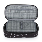 Obrázek z Bagmaster NOMAD 25 A studentský penál – černo-bílý Černá 