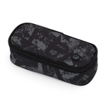 Obrázek z Bagmaster NOMAD 25 B studentský penál – černo-šedý Černá 