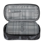 Obrázek z Bagmaster NOMAD 25 B studentský penál – černo-šedý Černá 