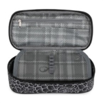 Obrázek z Bagmaster PORTO 25 A školní penál – černo-bílý Černá 