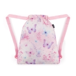 Obrázek z Bagmaster SÁČEK DOPI 25 A školní na přezůvky / tělocvik – motýlci Růžová 1,5 l 