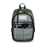 Obrázek z Bagmaster ALFA 25 B malý školní set pro prvňáčky – stíhačky Zelená 18 l 