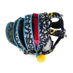 Obrázek z Bagmaster BETA 25 A malý školní set pro prvňáčky – papoušek Černá 18 l 