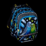 Obrázek z Bagmaster BETA 25 A malý školní set pro prvňáčky – papoušek Černá 18 l 