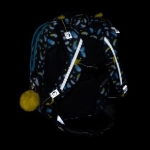 Obrázek z Bagmaster BETA 25 A malý školní set pro prvňáčky – papoušek Černá 18 l 