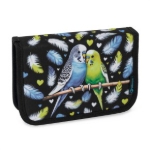 Obrázek z Bagmaster BETA 25 A malý školní set pro prvňáčky – papoušek Černá 18 l 