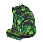 Obrázek z Bagmaster LINCOLN 25 A studentský set – zeleno-černý Zelená 30 l 